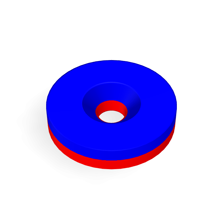 Neodymium Φ15mmXΦ3.2mmX3mm/M3