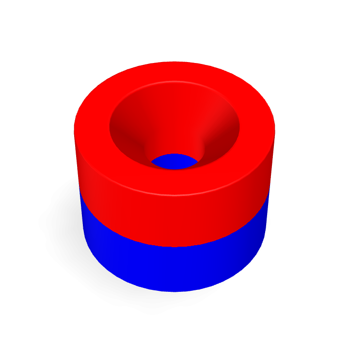 Neodymium Φ7mmXΦ2.2mmX5mm/M2