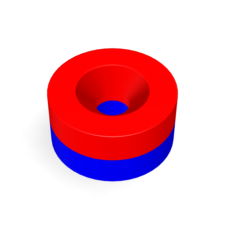 Neodymium Φ8mmXΦ2.2mmX4mm/M2