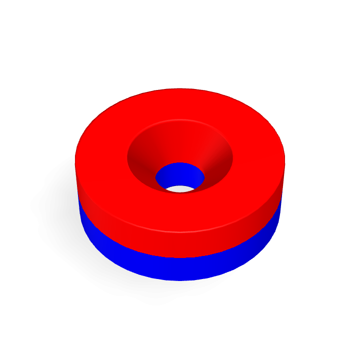 Neodymium Φ9mmXΦ2.2mmX3mm/M2