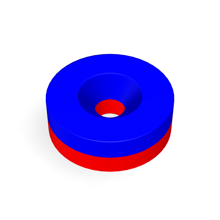 Neodymium Φ9mmXΦ2.2mmX3mm/M2