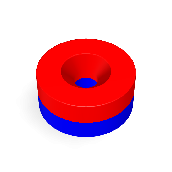 Neodymium Φ9mmXΦ2.2mmX4mm/M2