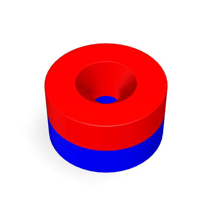 Neodymium Φ9mmXΦ2.2mmX5mm/M2