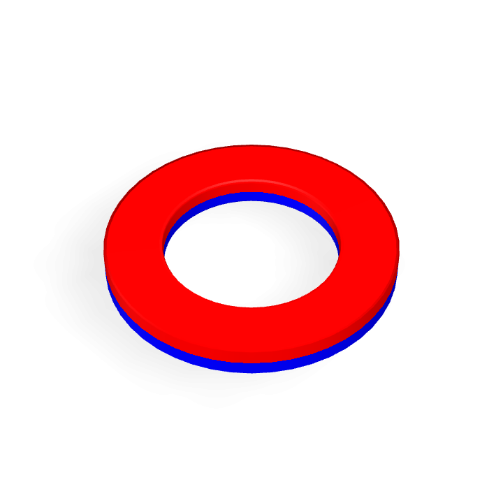 Neodymium Φ10mmXΦ6mmX1mm