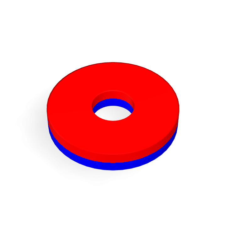 Neodymium Φ59mmXΦ19mmX10mm