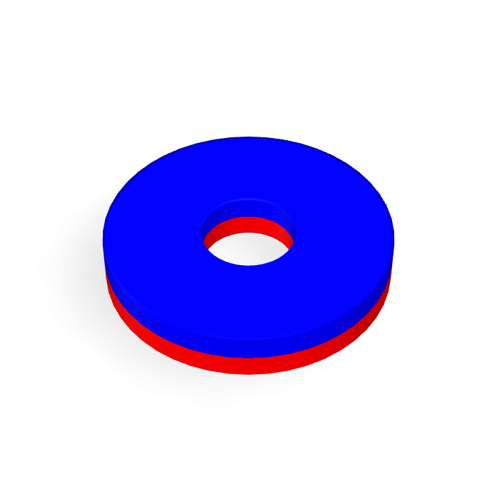 Neodymium Φ59mmXΦ19mmX10mm