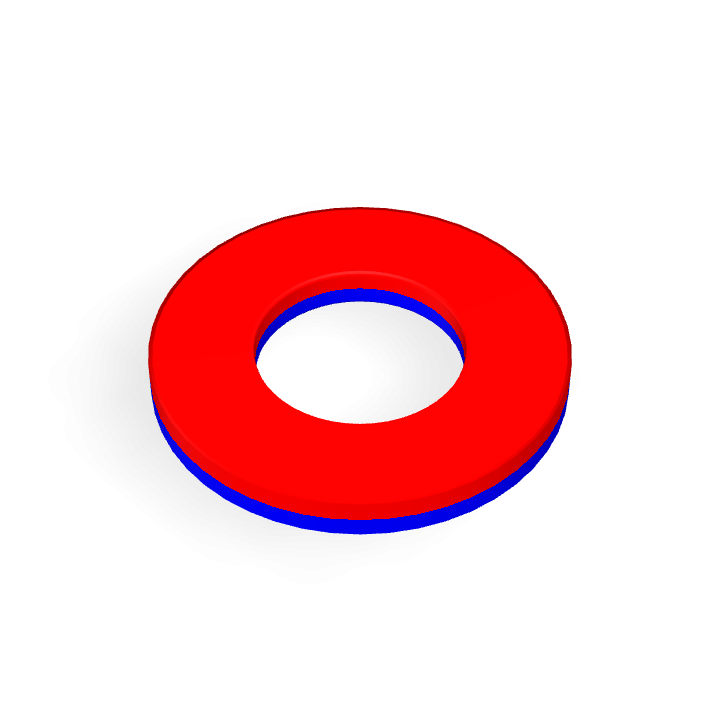 Neodymium Φ8mmXΦ4mmX0.8mm