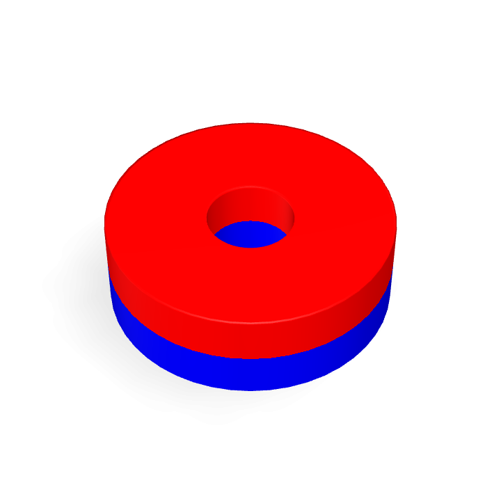 Neodymium Φ30mmXΦ9mmX10mm