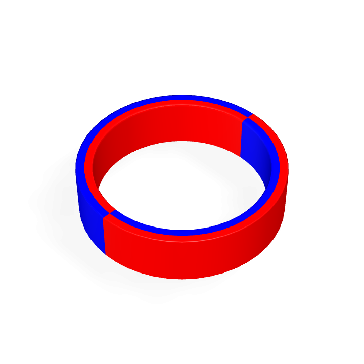 Neodymium Φ24mmXΦ20mmX6mm Dia