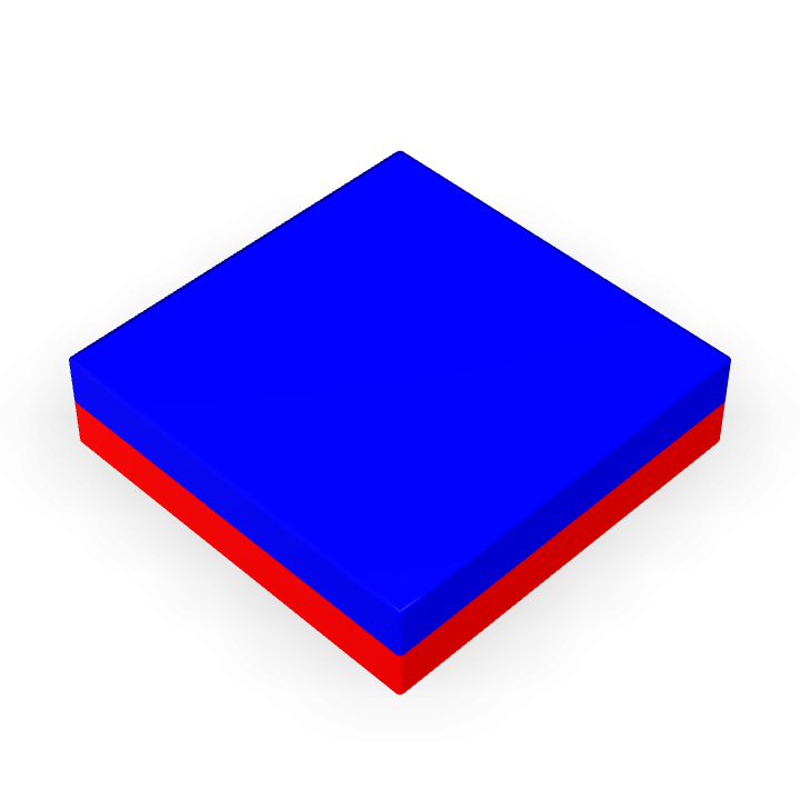 Neodymium 50.8mmX50.8mmX12.7mm