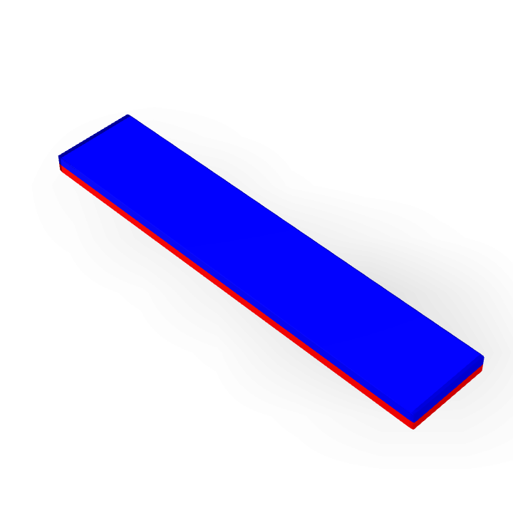 Neodymium 50mmX10mmX2mm