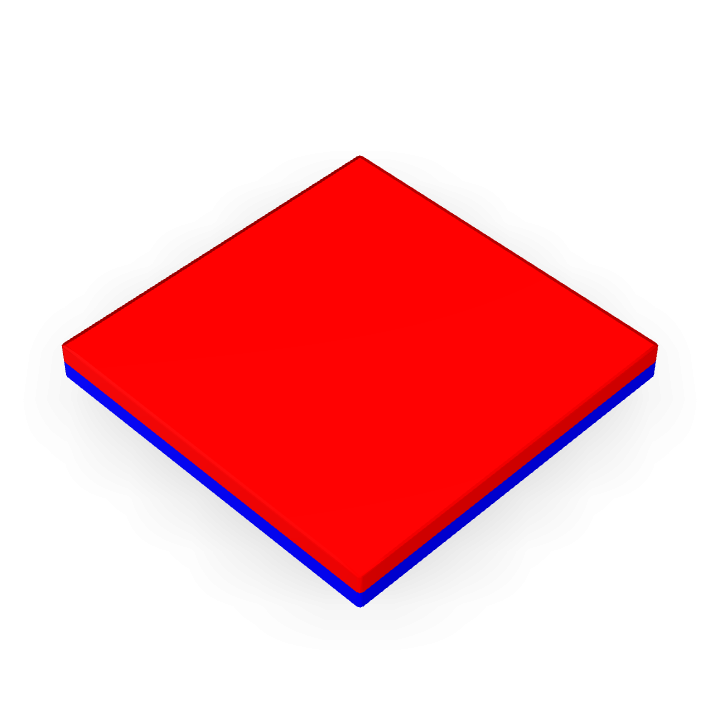 Neodymium 10mmX10mmX1mm