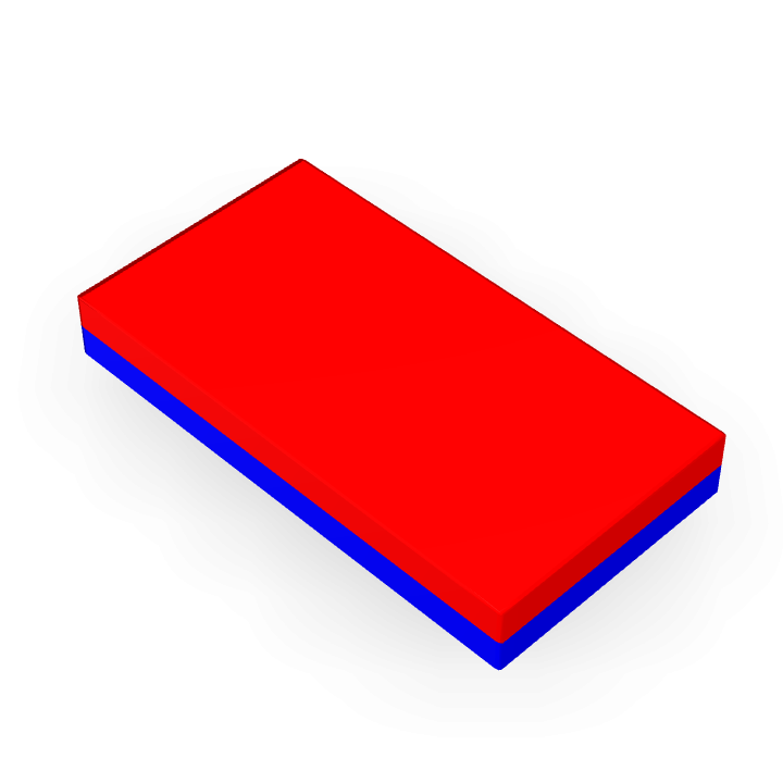 Neodymium 15mmX8mmX2mm