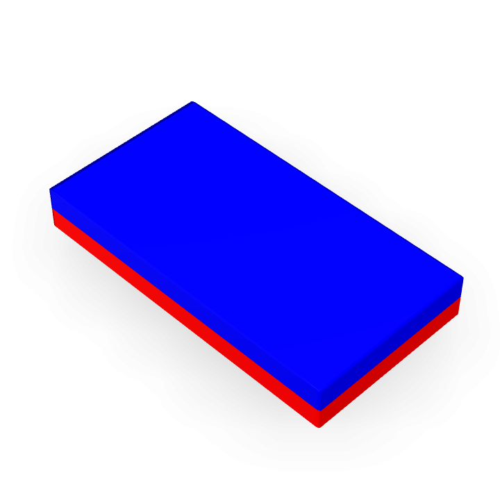 Neodymium 15mmX8mmX2mm