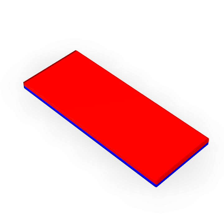 Neodymium 25mmX10mmX1mm