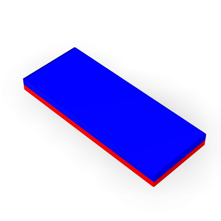 Neodymium 25mmX10mmX2mm