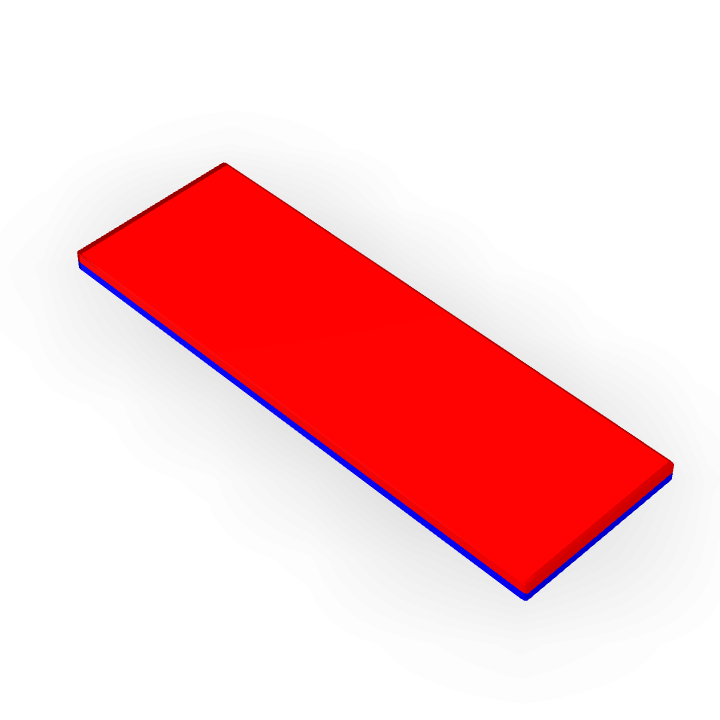 Neodymium 30mmX10mmX1mm