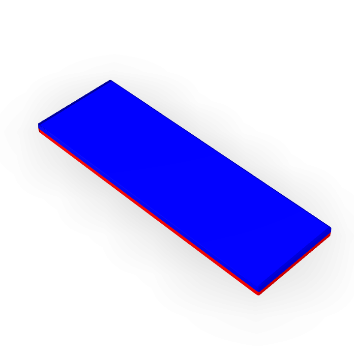 Neodymium 30mmX10mmX1mm