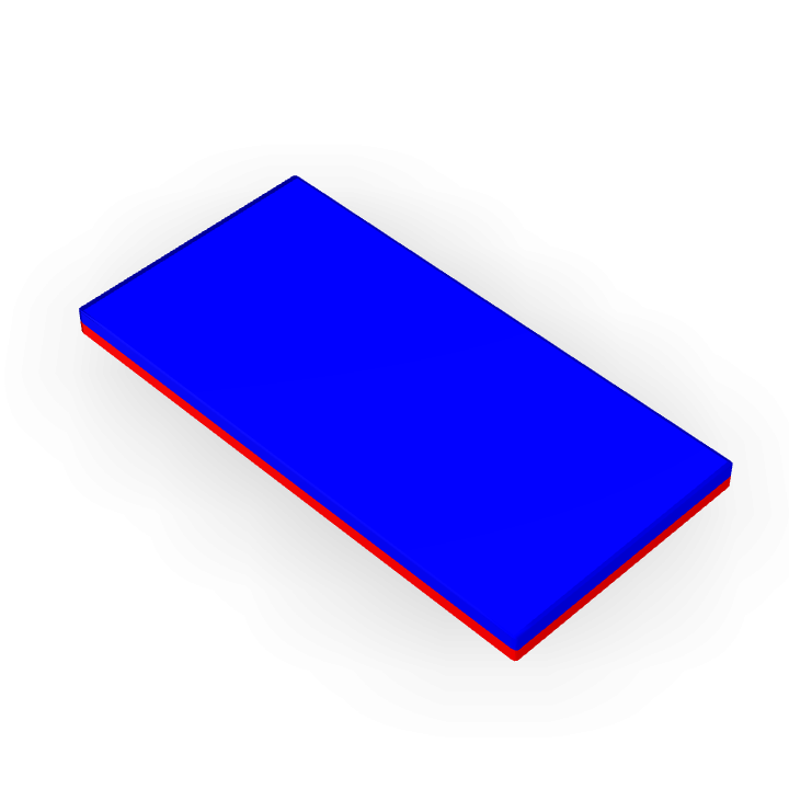 Neodymium 40mmX20mmX2mm