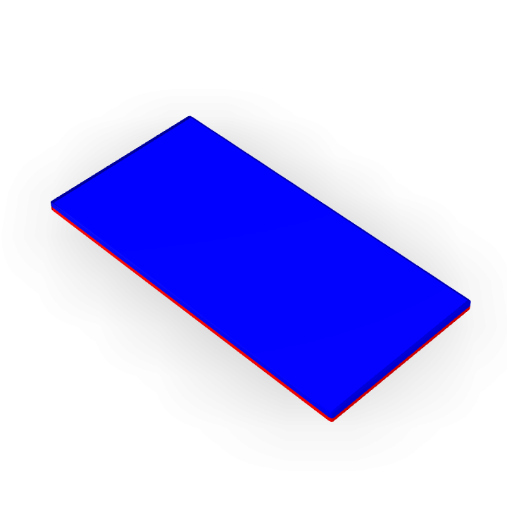 Neodymium 40mmX20mmX1mm