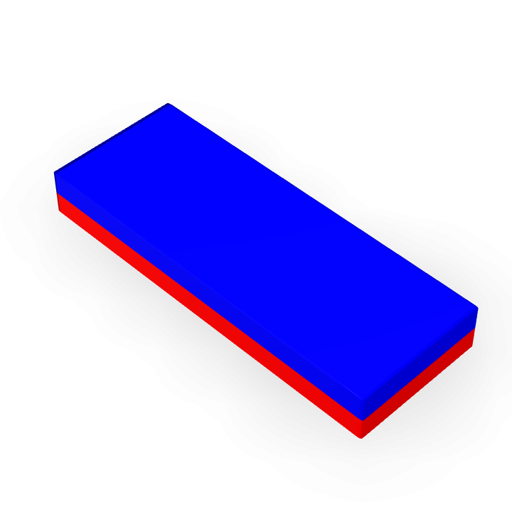 Neodymium 40mmX15mmX5mm