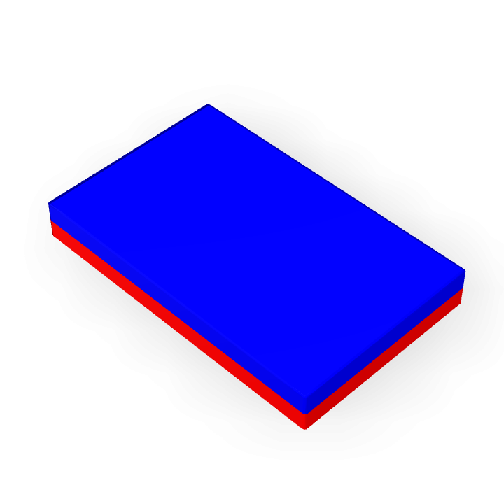 Neodymium 40mmX25mmX5mm