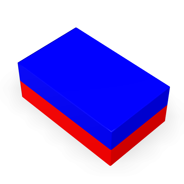 Neodymium 40mmX25mmX15mm