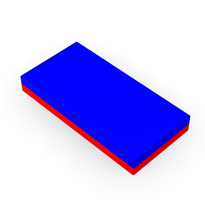 Neodymium 40mmX20mmX5mm