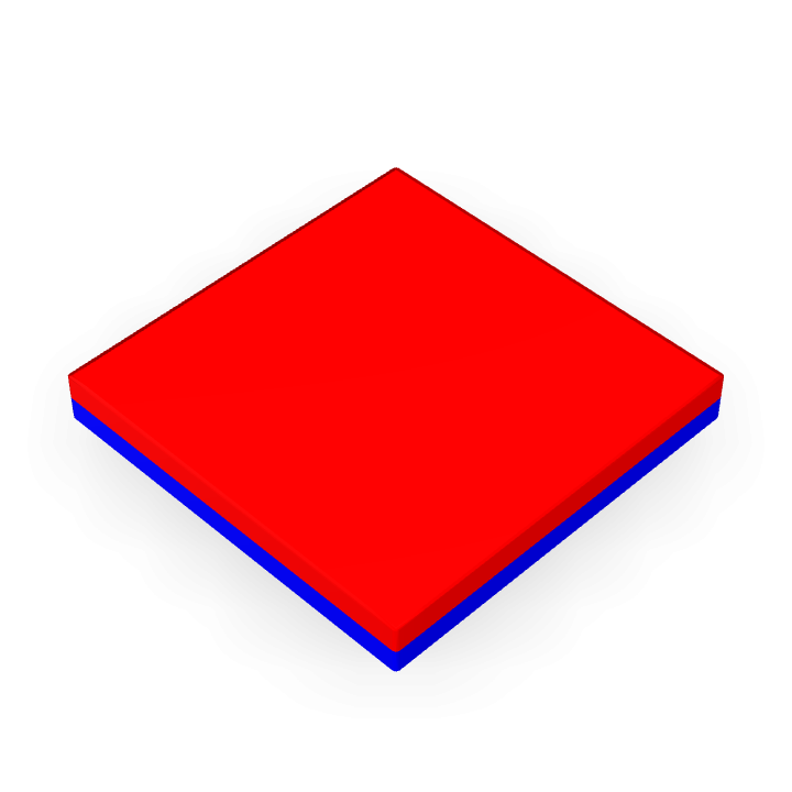 Neodymium 40mmX40mmX5mm