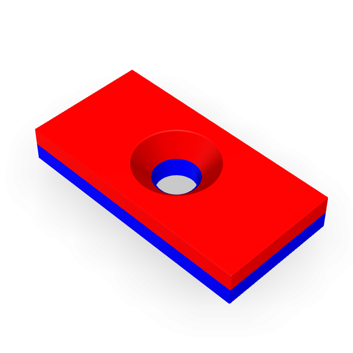 Neodymium 20mmX10mmX3mm/M3