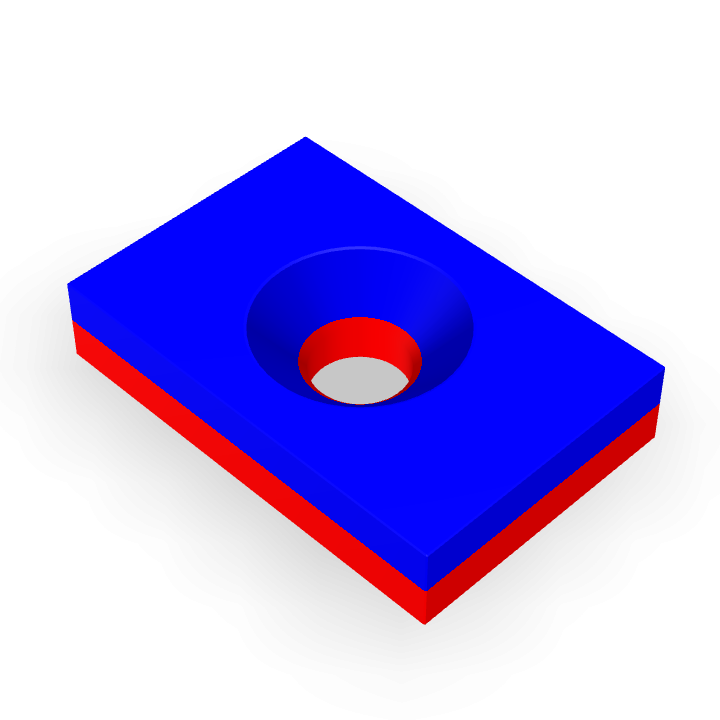 Neodymium 15mmX10mmX3mm/M3