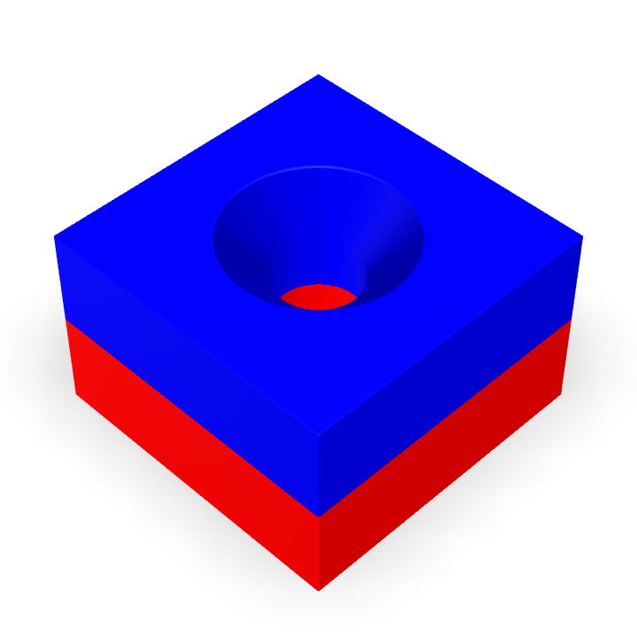 Neodymium 8mmX8mmX5mm/M2
