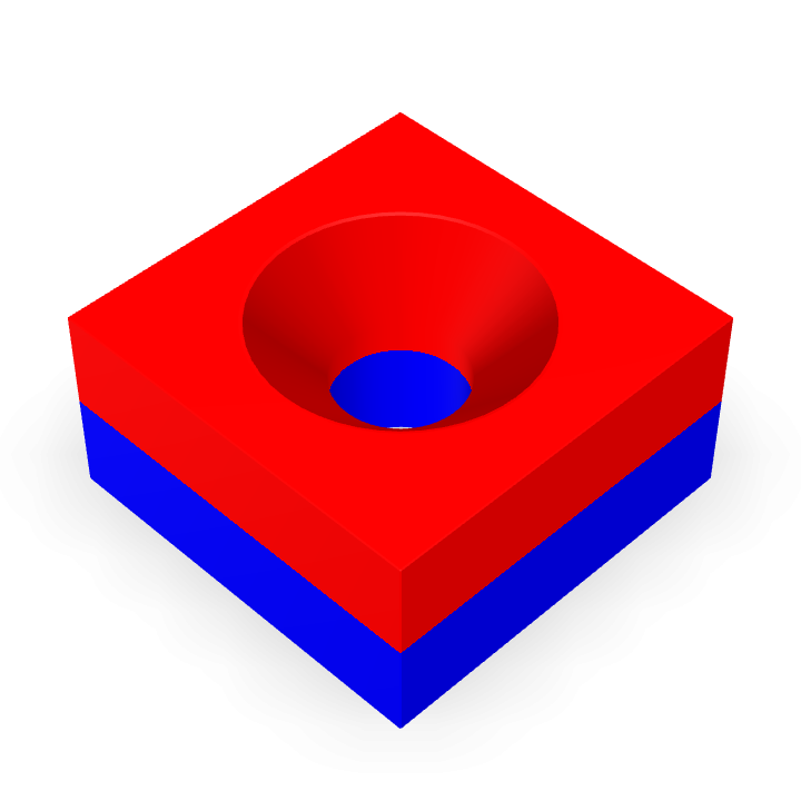 Neodymium 10mmX10mmX5mm/M3