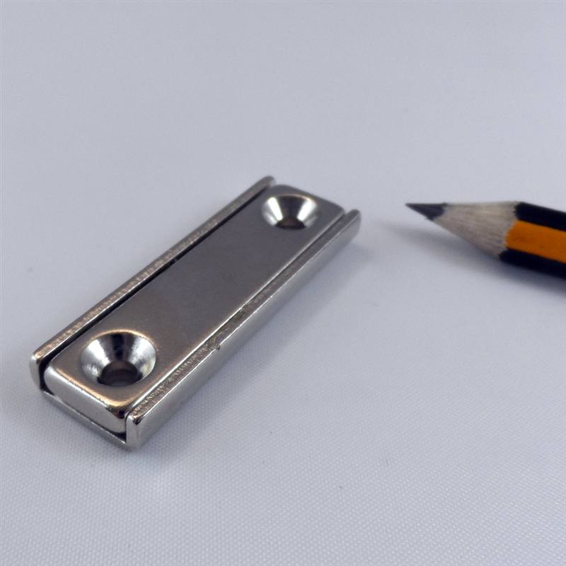 Pot Cap Neodymium 40mmX13.5mmX5mm/M3 Countersunk